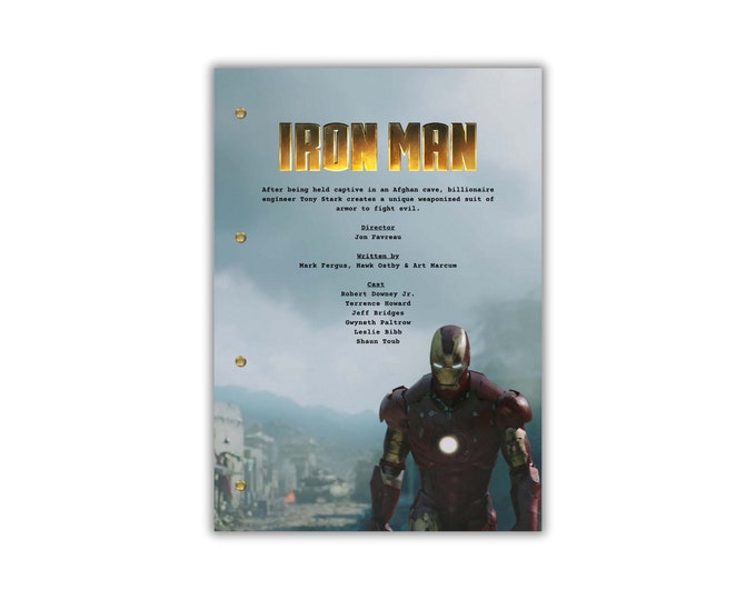 Iron Man Script/Screenplay