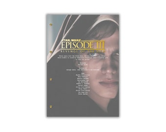 Star Wars Episode III – Revenge of the Sith Script/Screenplay