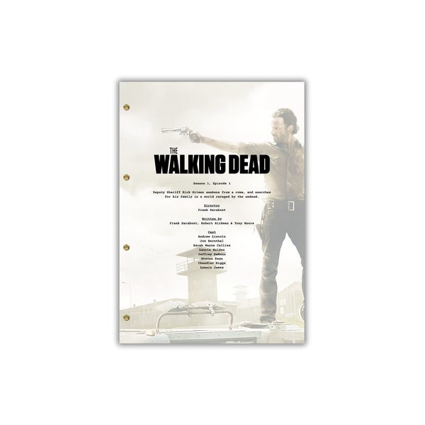 The Walking dead (Season 1, Episode 1) Script/Screenplay