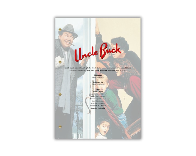 Uncle Buck Script/Screenplay