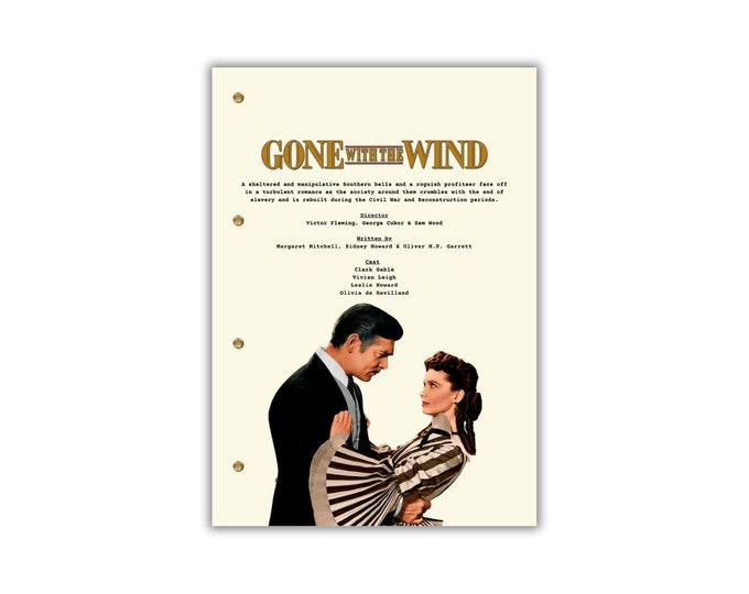 Gone with the wind Script/Screenplay