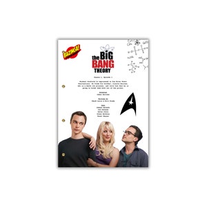 Big Bang Theory Season 1, Episode 1 Script/Screenplay image 1