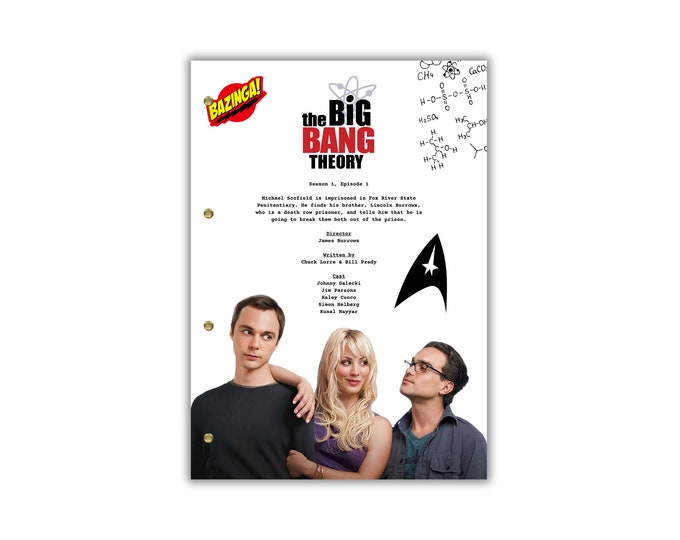 Big Bang Theory (Season 1, Episode 1) Script/Screenplay