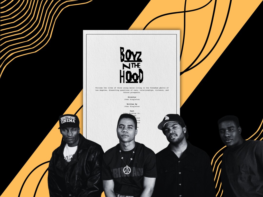 Boyz N the Hood Script/screenplay Etsy