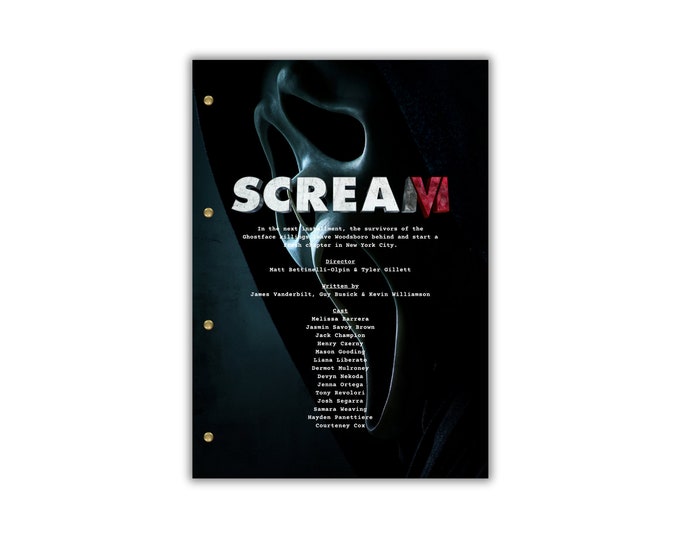 Scream VI Script/Screenplay