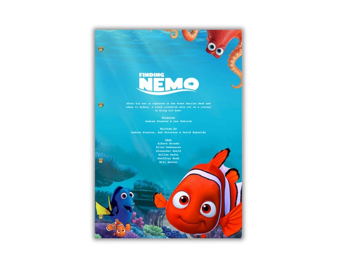 Finding Nemo | Pixar Script/Screenplay