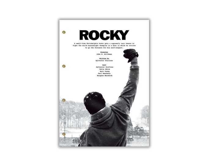 Rocky Script/Screenplay