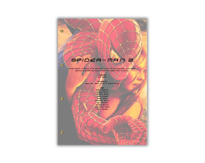 Spider Man 2 Script/Screenplay