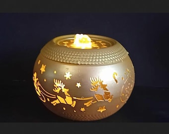 Decorative Fountain with Soft Lighting – Elegant  Design