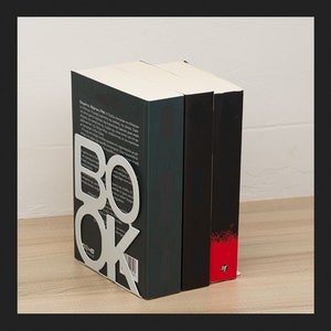 Metal Bookends, Modern Office or Home Decor
