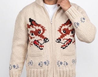 FOX Sweater Project Hail Mary Wolf Cardigan ready to wear