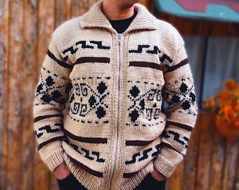 Pendleton 100%ウール カーディガン L ビックリボウスキ デュード