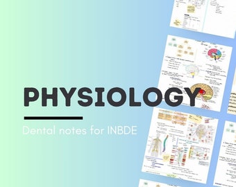 Notas de Fisiología del INBDE: Sistema Nervioso Periférico (Goodnotes)