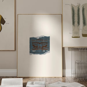Levi Jeans Poster - Etsy
