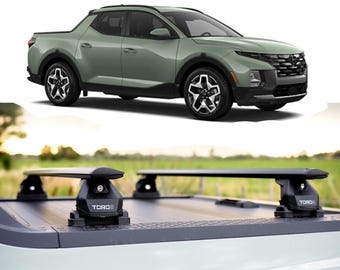 Hyundai Santa Cruz Truck Aluminium Bed Rack Cross Bar Roof RackSystem