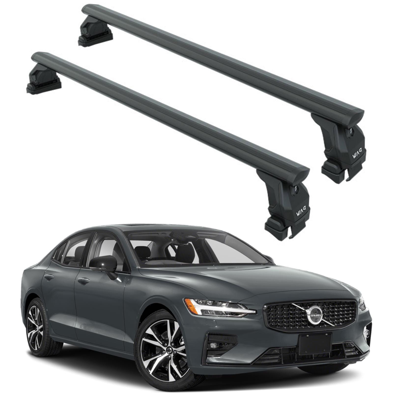 ボルボ S60 純正 ルーフキャリア ボルボS60セダン（2019年～2026年モデル）用アルミ製ルーフラック