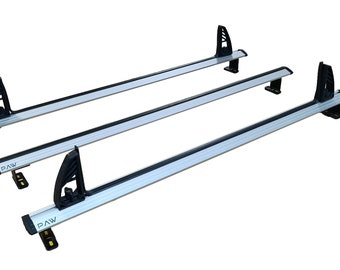For Ford Transit Custom Roof Racks Cross Bars Carrier Alu 2022- Up 3 Qty