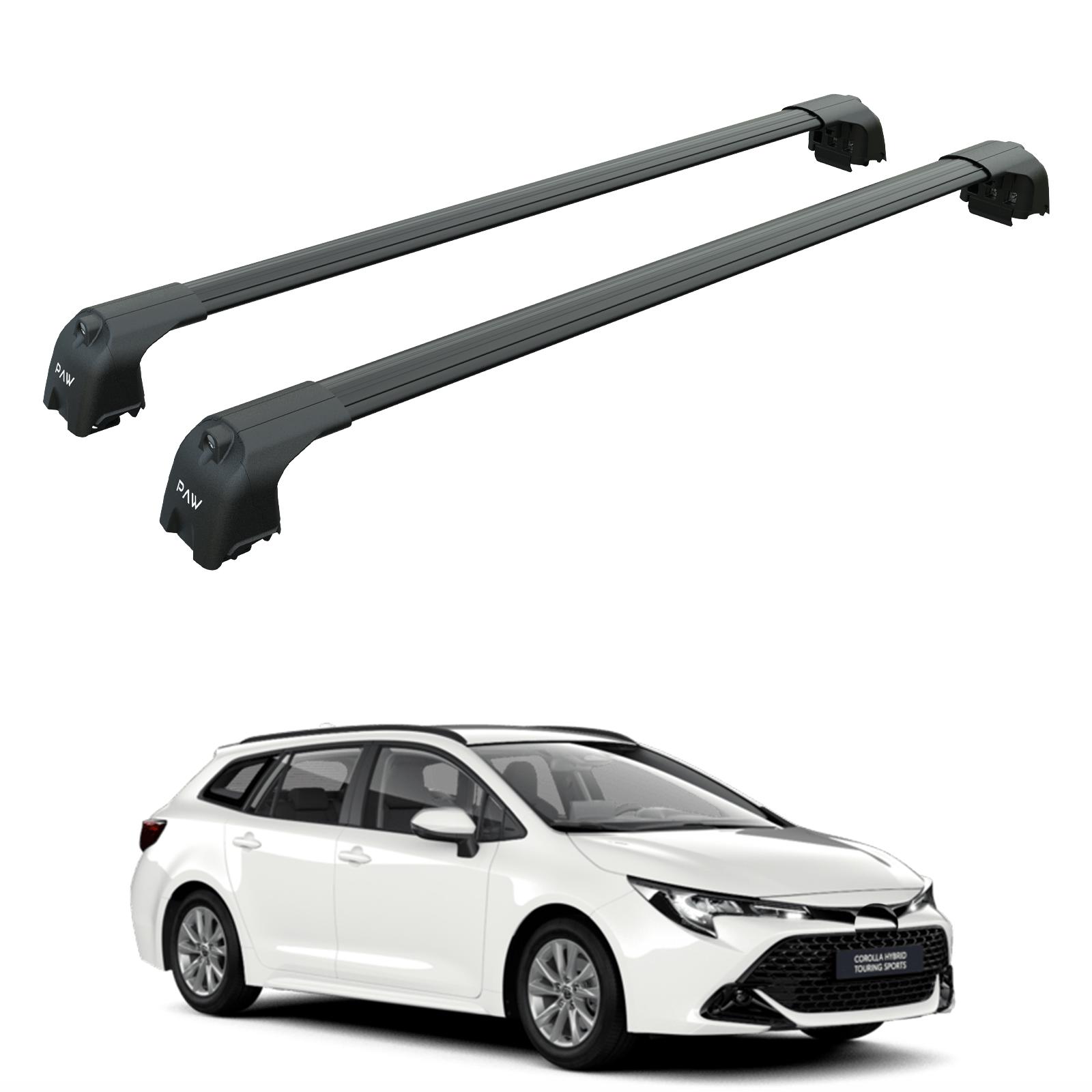 トヨタ カローラ ツーリング スポーツ用ルーフラック：アルミ製クロス