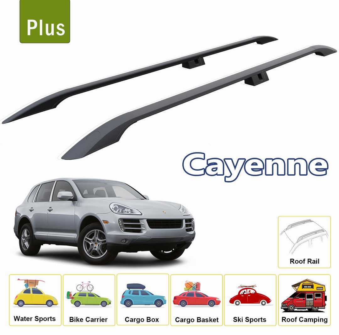 Roof Rails Baggage Luggage Rack Rail Port For Porsche Cayenne 1