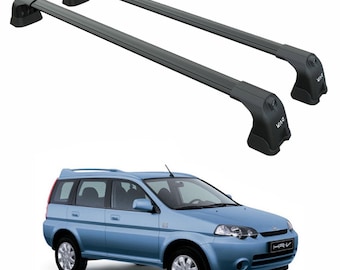 Honda HR-V Roof Rack Cross Bars Metal Bracket Fix Point Black 1999-2005