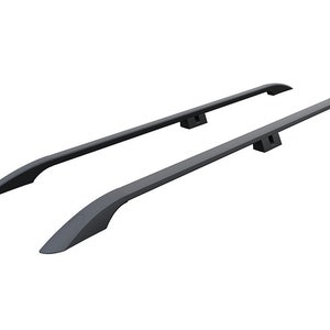 Rieles laterales de techo de aluminio para Volkswagen Caddy SWB Ultimate Style Black 2020-Up