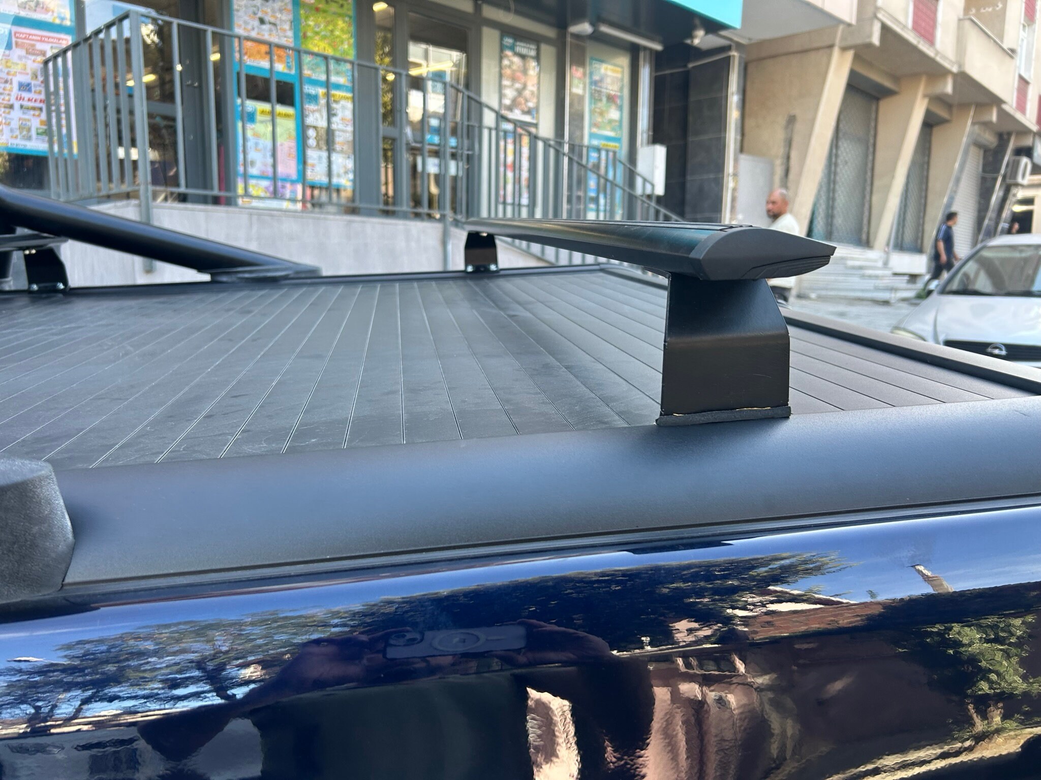 For Toyota Hilux 2017 up Roof Racksystem Aluminium Bed Rack Cross Bar Metal Bracket Lockable Black Etsy UK