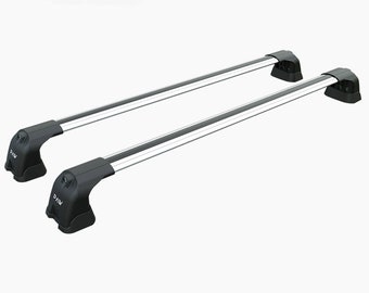 For BMW 3 F30 Roof Rack Cross Bar Metal Bracket  Fix Point Alu Silver 2012-2019