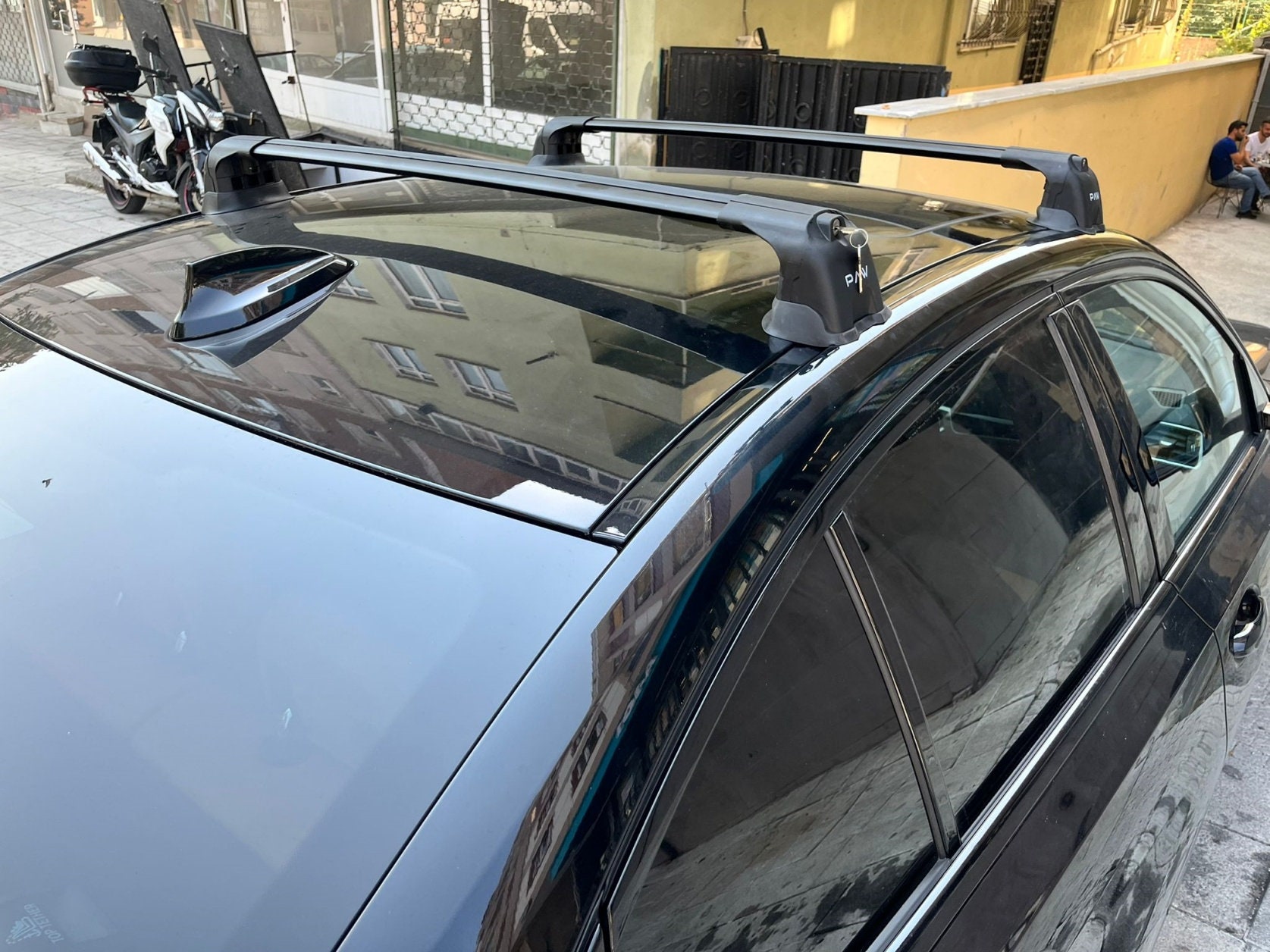 BMW 3 F30 Silver Aluminum Roof Rack Cross Bars (2012-2019) - Etsy
