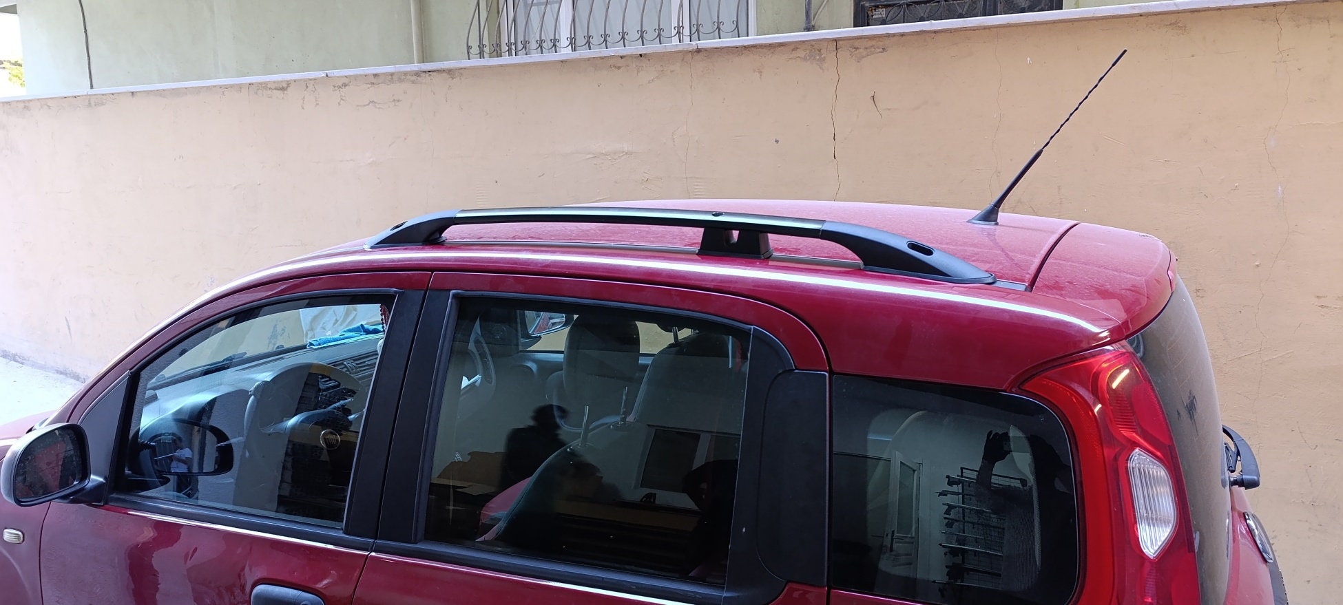 Fiat Panda 169 Aluminium Roof Rails Black 2012 Up Etsy UK
