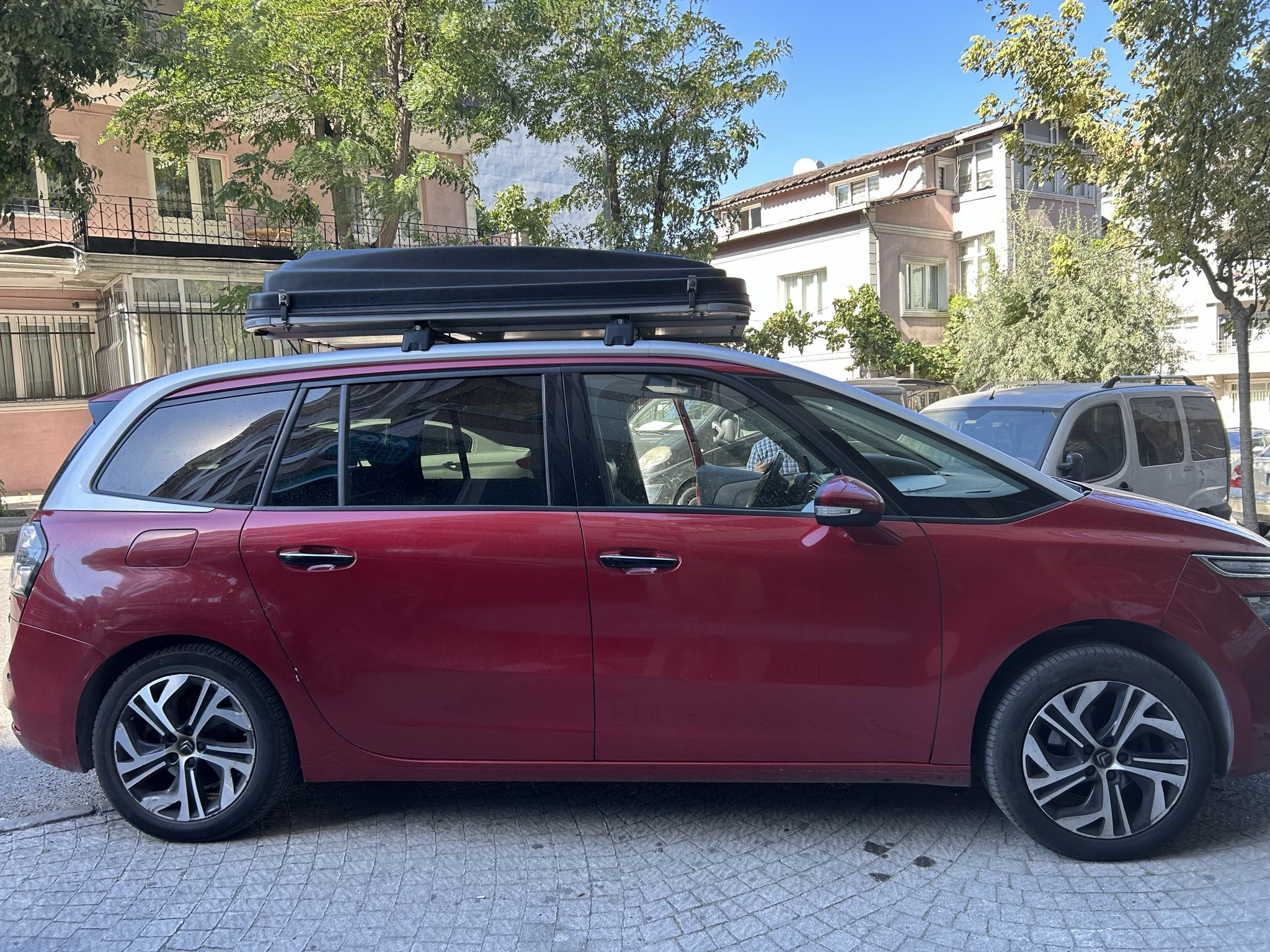 For Citroen C4 Grand Picasso 2013 up Roof Rack System Aluminium Cross Bar Metal Bracket Lockable Black Etsy UK