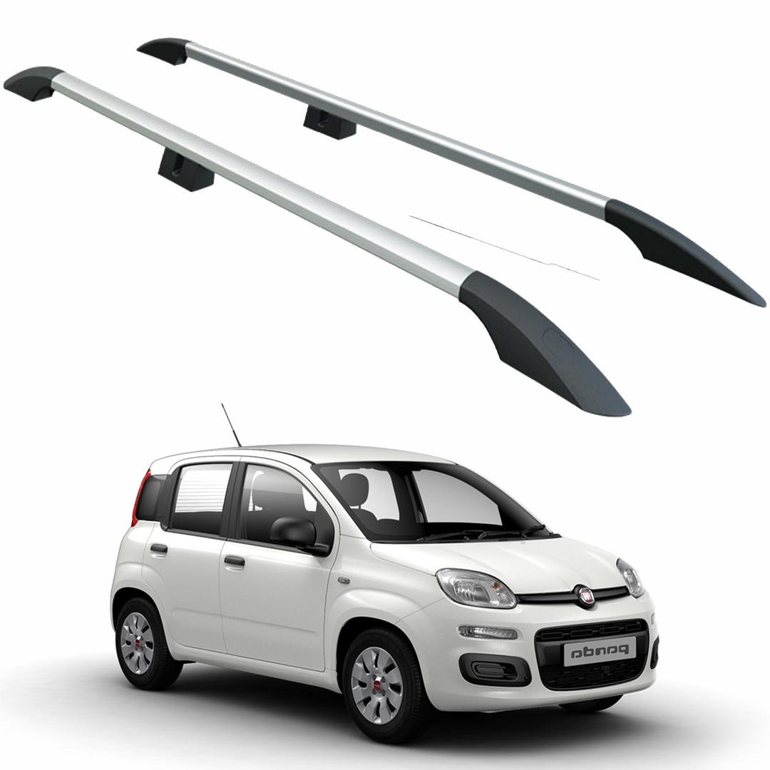 Fiat Panda 319 Roof Rails 2011-2025 | Aluminum Side Roof Rail System - Etsy