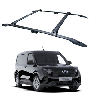 VDP XL Pro 200 - Barre Portatutto In Alluminio Per Ford Transit Custom (minibus/furgone, Dal 2013) - Portata 200 Kg