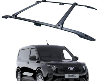 Ford Courier (2023- Proprietario) Barre portatutto e traverse in alluminio complete