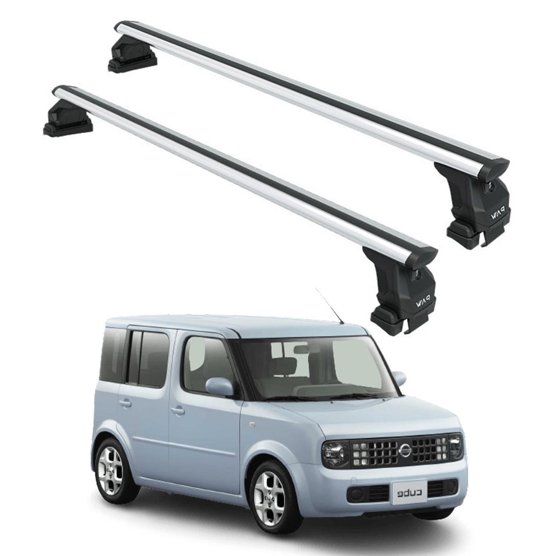 For Nissan Cube Z11 2002–2008 Roof Rack System – Aluminum Cross