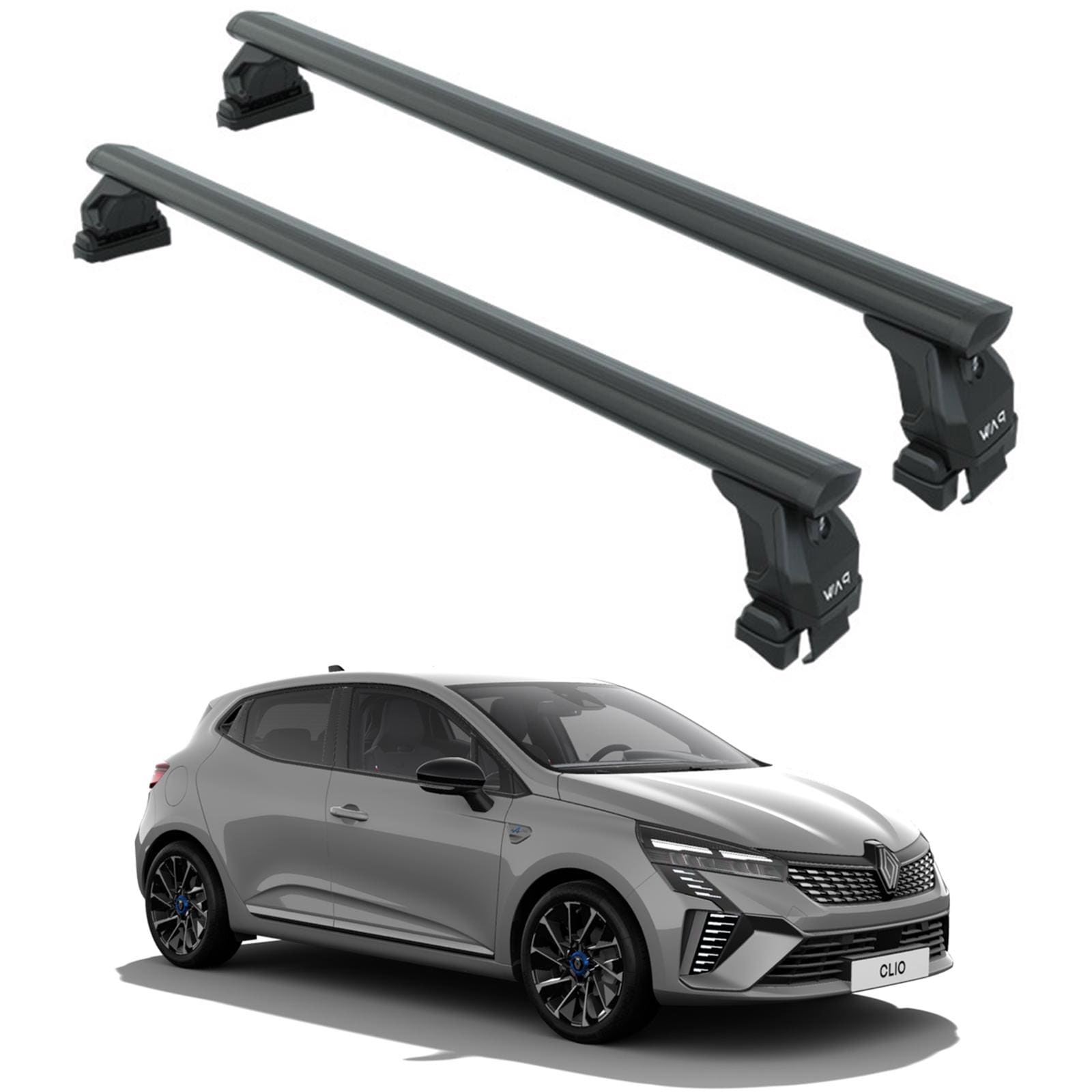 Apline Compatibile con Renault Arkana 2020-2026 Ace-4 Barre Tetto Portapacchi Auto Barre Portatutto Grigo Alluminio 2 Barre