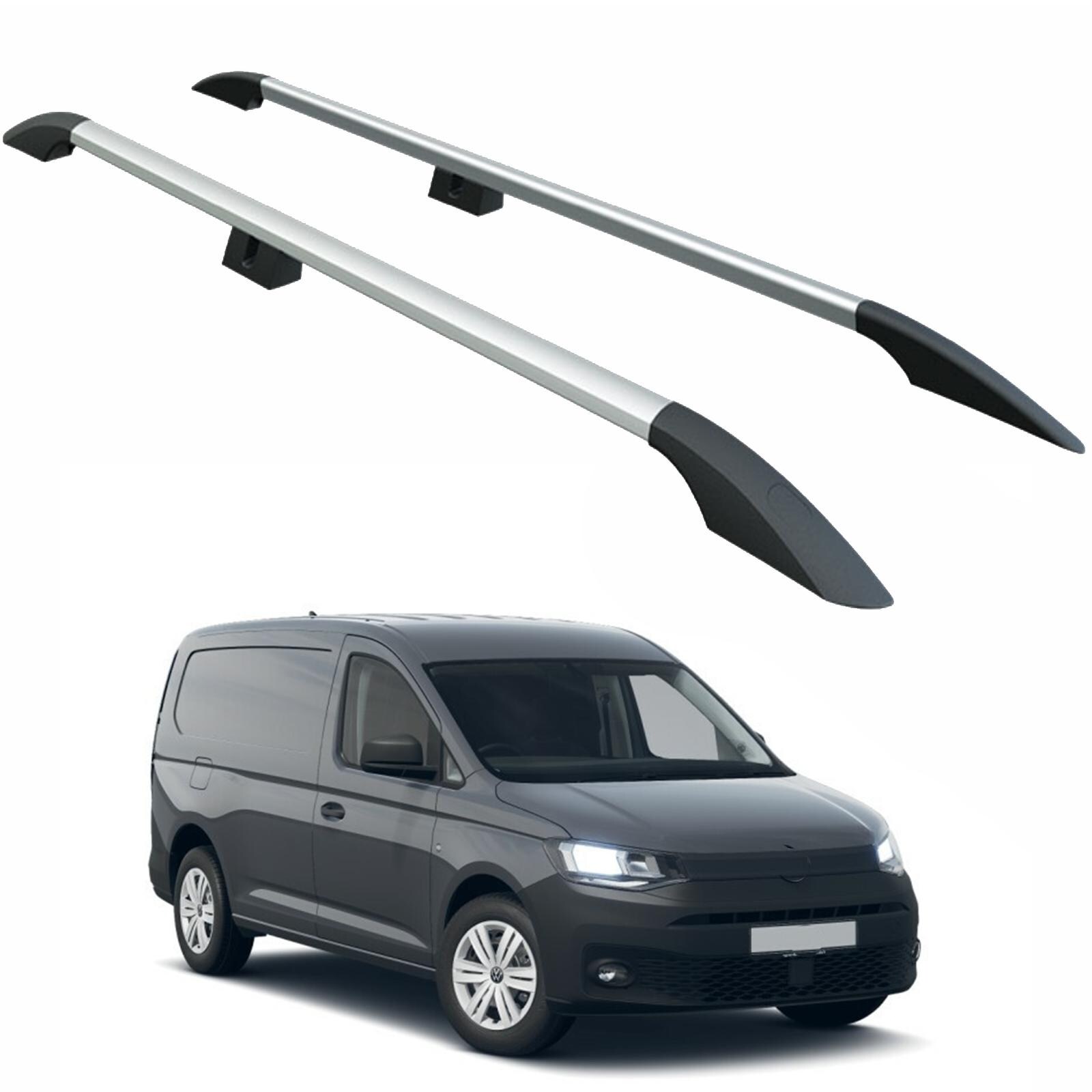 For BMW X3 (E83) 2003 2010 Black Aluminium Roof Rack Cross Bars - View #2