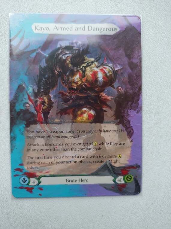 flesh and blood trading card game Buy Murderous Rabble [SEA137] (Cold Foil)