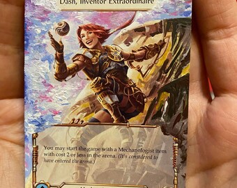 Flesh and Blood TCG Dash, Inventor Extraordinaire Extended Art