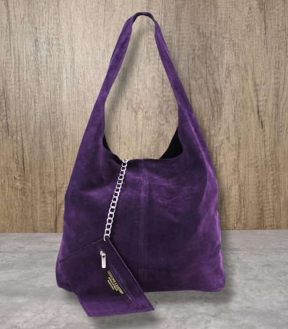 Purple tote purse new arrivals