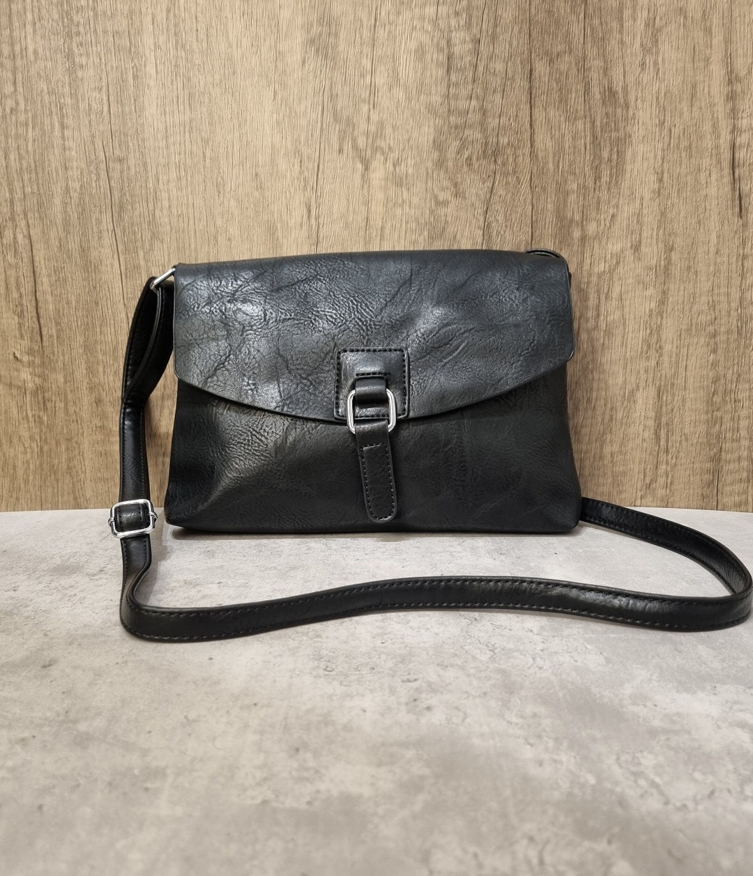 [LOW CLASSIC] / ☆ 24FW LEATHER MINI BAG / BLACK Leather bag Low Classic Black in Leather - 45166676