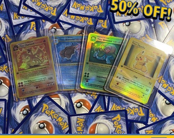 Thicc Pokemon Cards | Hilarious Gift for Funny Unique Gift for Birthday Christmas Him Her Secret Santa Stocking Filler Charizard Blastoise