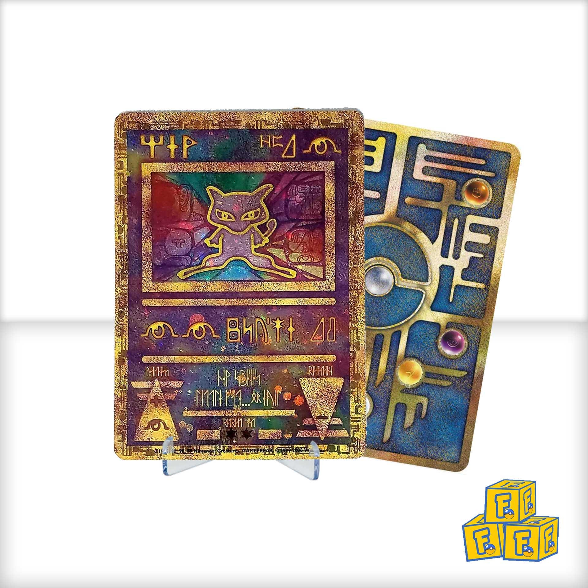 ポケモンカード　古代ミュウ　ルギア爆誕　エラー品　nintedo 版 古代ミュウ （ふ*猫様 ポケモンカード 古代ミュウ ルギア爆誕