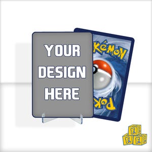 Carta Pokemon personalizzata, carta esistente, regalo di compleanno, regalo di Natale per figlio, figlia, nipote, fratello, regalo di Natale