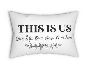 This Is Us Lumbar Pillow