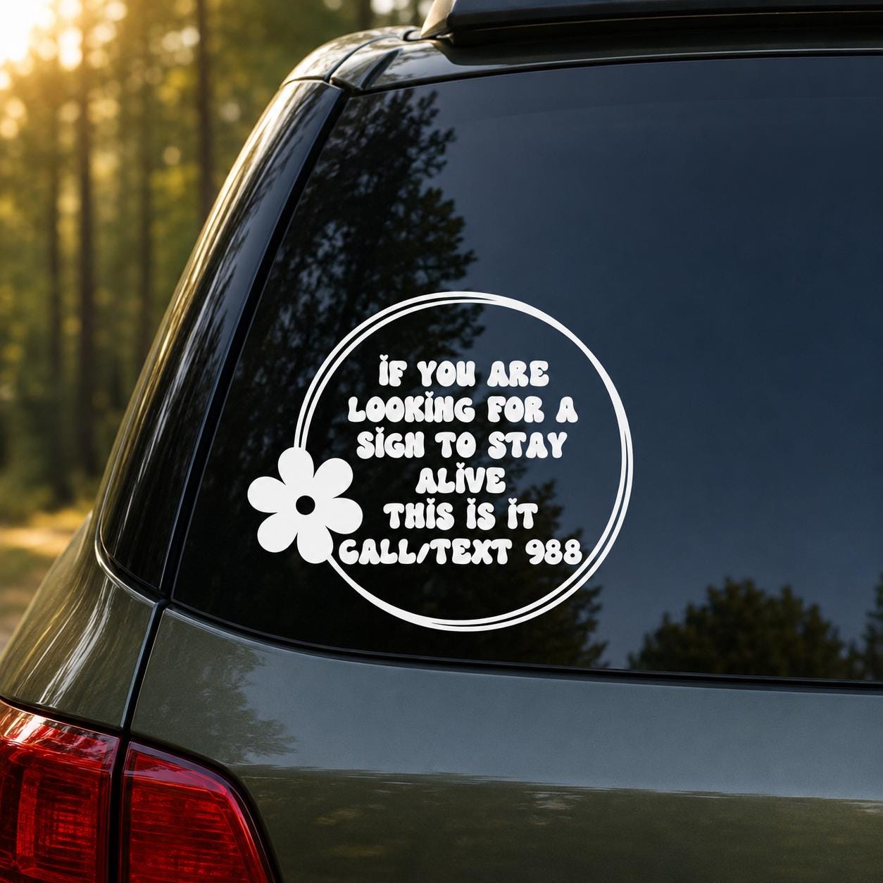 988 Car Sticker