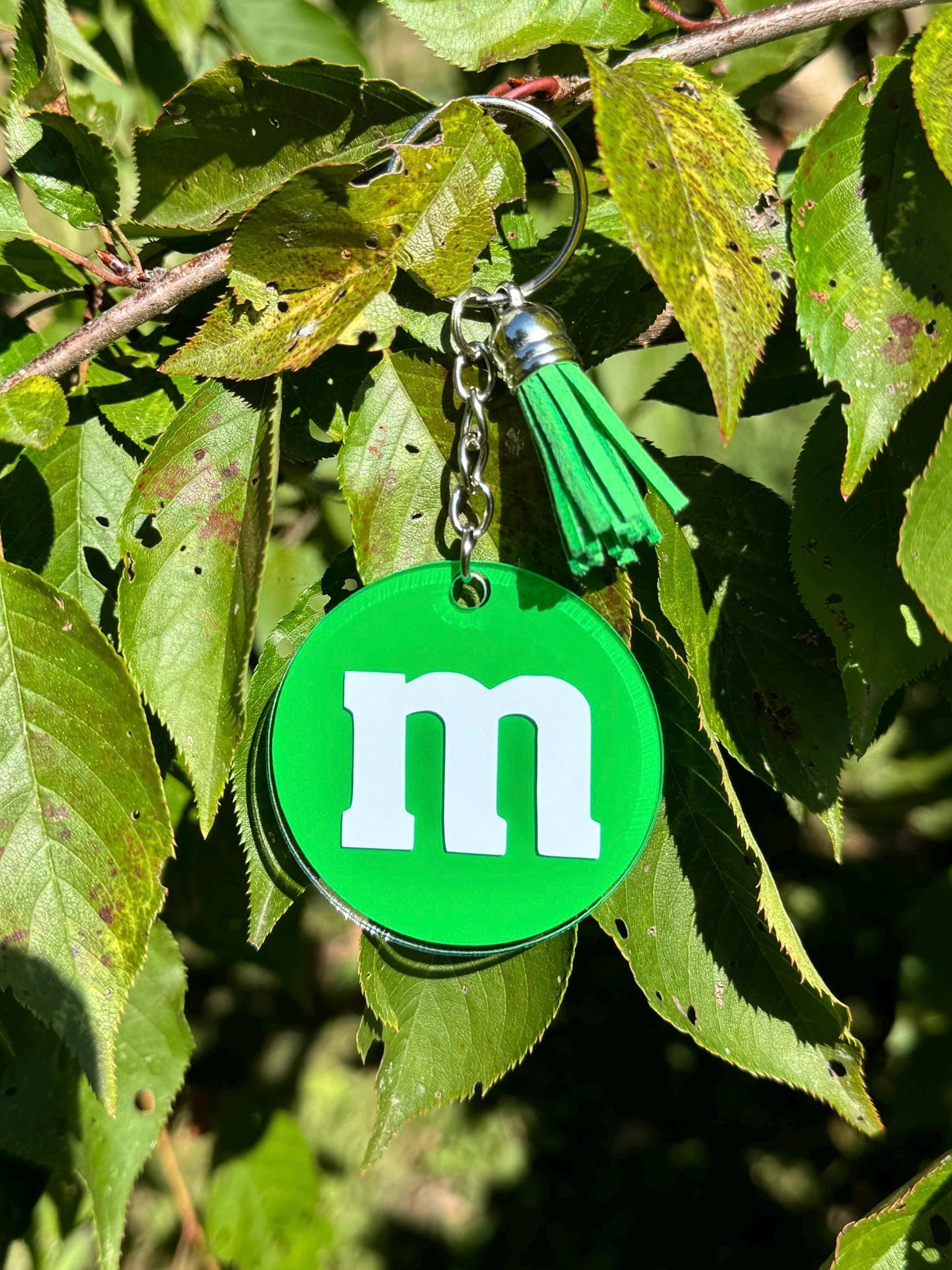 M&M Keychain, Candy Piece Keychain - Etsy