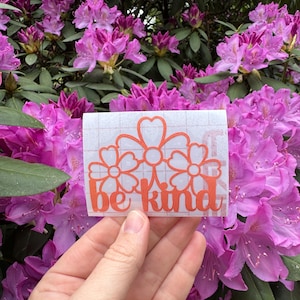 Be Kind Decal, Kindness Decal