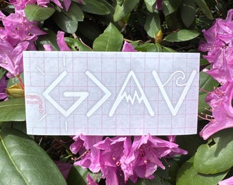 God is Greater Than The Highs and Lows Decal, God is Greater Decal, Religious Decal