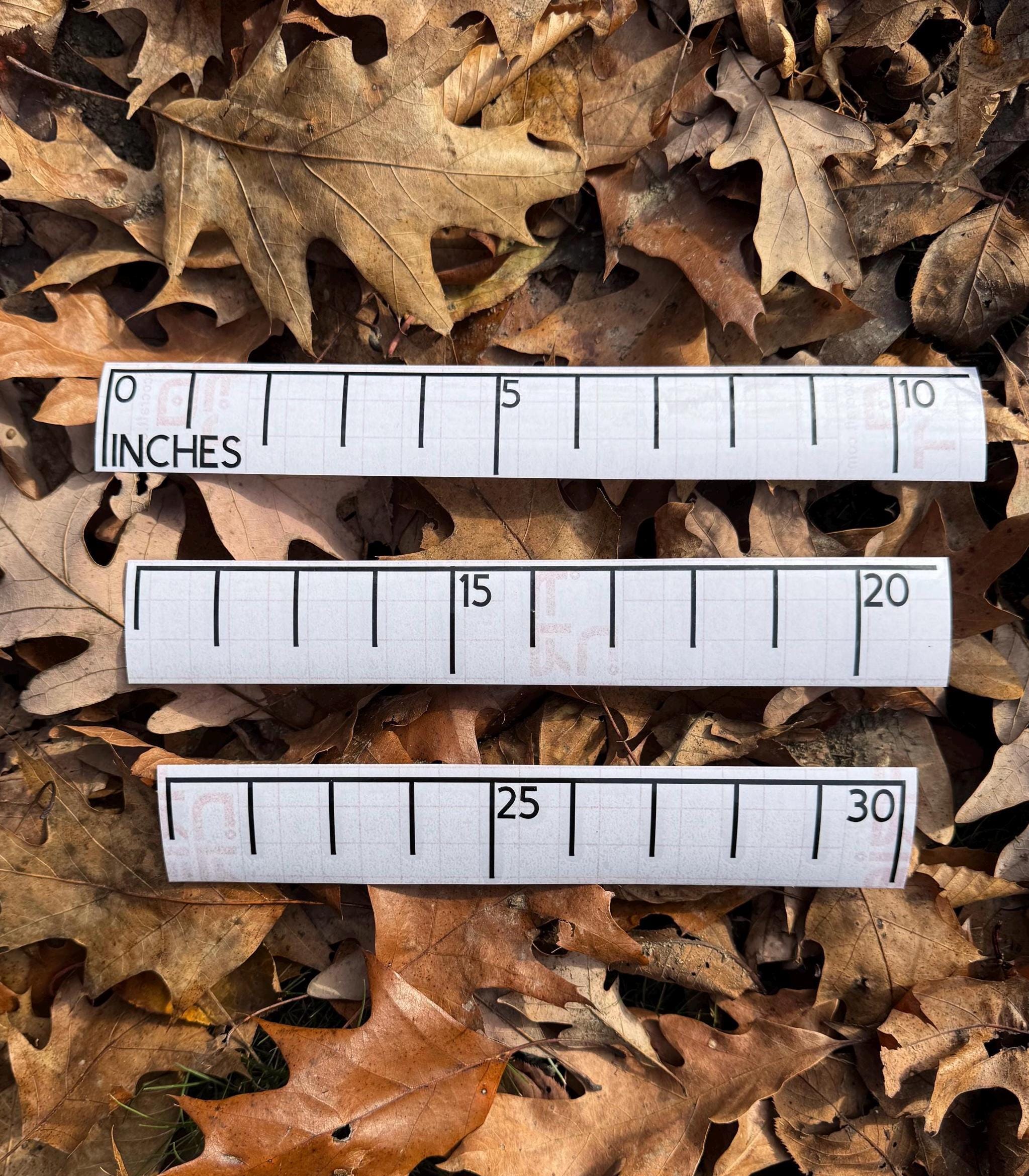 35in Ruler Sticker Boat Ruler Decal, Kayak Ruler, Canoe Ruler, Boat Measurement Tool ...