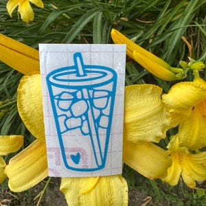 Coffee Decal, Iced Coffee Decal, Probably On My Way To Get Iced Coffee Decal, Coffee Addict Decal